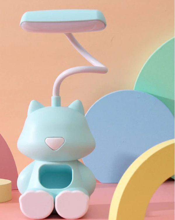 Lampe de lecture Chat Verte