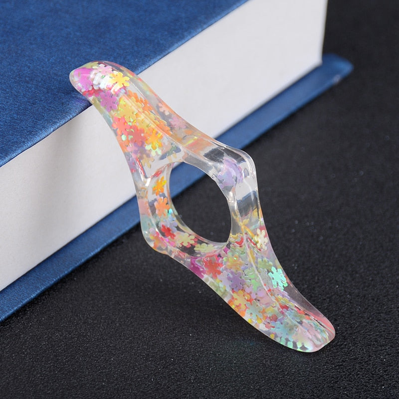 bague-de-lecture-fantaisie-flocons-1-bague de lecture
