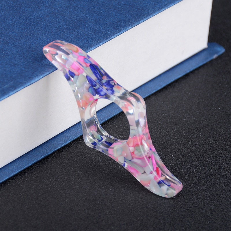 bague-de-lecture-fantaisie-petales-colorees-1-bague de lecture