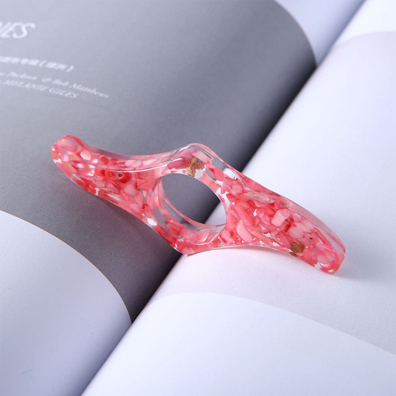 bague-de-lecture-vague-petales-rouges-1-bague de lecture