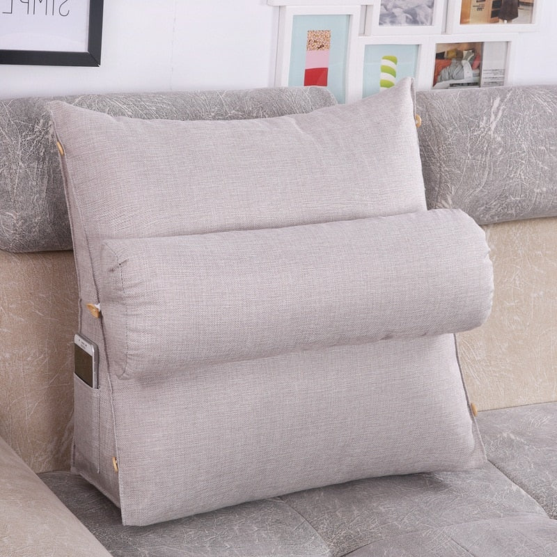 Coussin de lecture pour lit ou canapé - Livraison Offerte