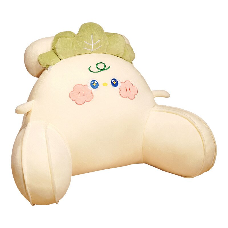 Coussin De Lecture En Forme De Capybara – 70x50 Cm, Rembourrage Coton PP, Housse Lavable – Support Dos Et Bras Pour Lit, Canapé, Sol