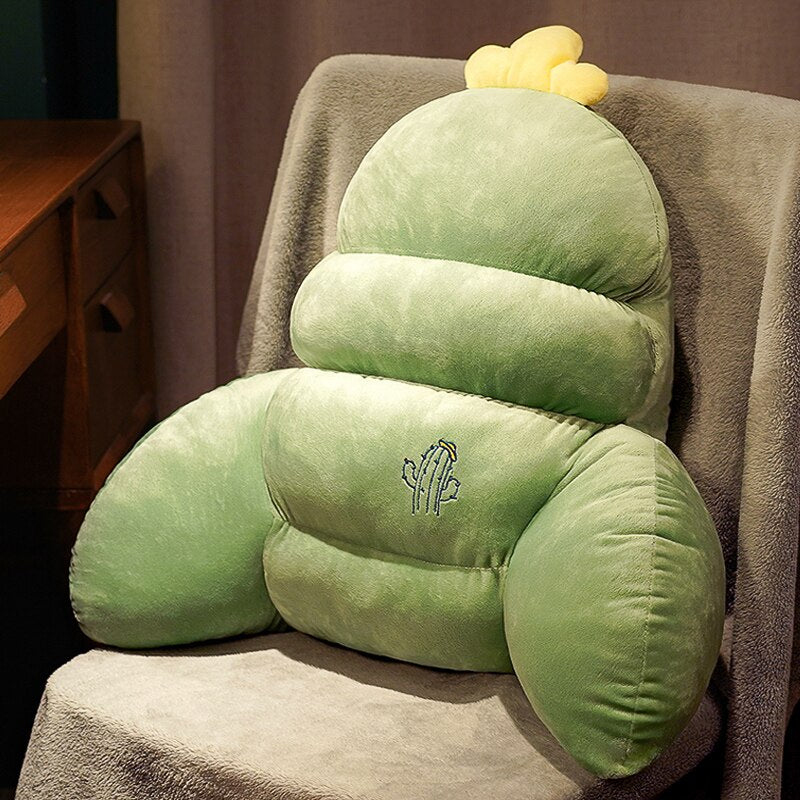 Coussin-de-Lecture-Moelleux-Cactus1coussin de lecture3256804766165638-Green B-45x50cm