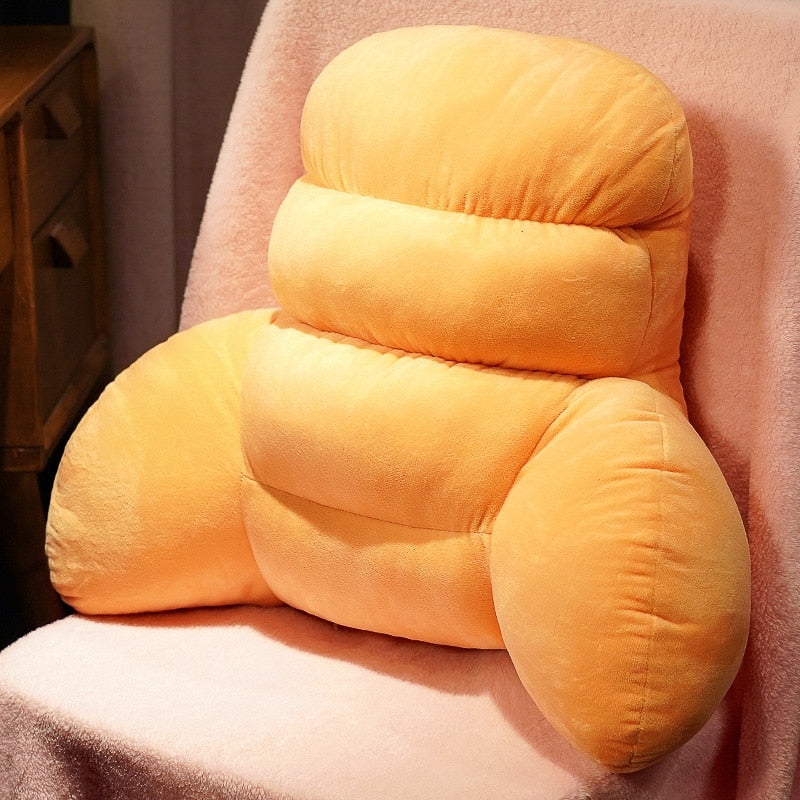 Coussin-de-Lecture-Moelleux-Jaune1coussin de lecture3256804766165638-Yellow-45x50cm