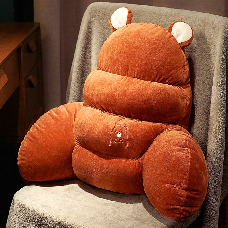 Coussin-de-Lecture-Moelleux-Ours-Brun1coussin de lecture3256804766165638-Brown B-45x50cm