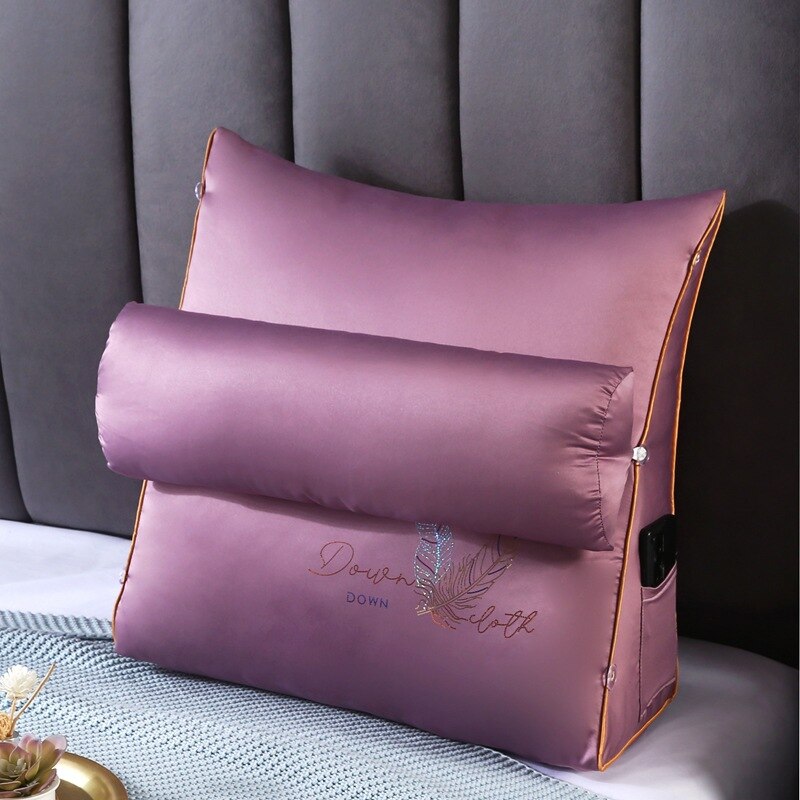 Coussin-de-Lecture-Prestige-Violet1coussin de lecture3256804612896262-yazhi purple-L 60x50x20cm