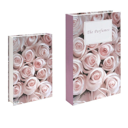 faux-livre-fleurs-rose-1-Faux livre