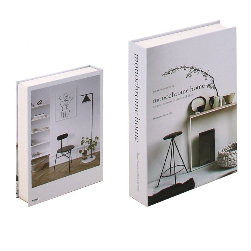 faux-livre-monochrome-1-Faux livre