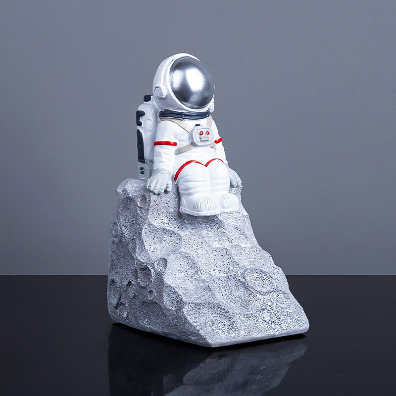 Serre-Livre-Astronaute-Observateur-Argente1serre-livres3256803403800945-A-Silver red