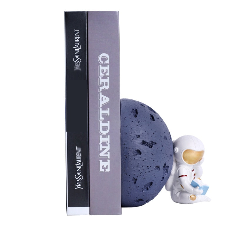 Serre-Livre-Astronaute-Planete-Bleu-Droite1serre-livres3256803961503371-B1