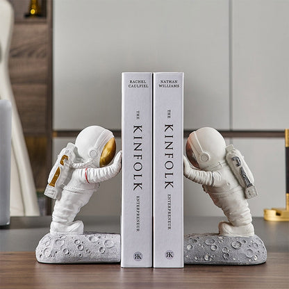 Serre-Livre-Astronaute-Pousseur-Lunaire-Argente4serre-livres3256804834048593-Astronaut B