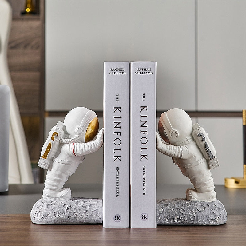 Serre-Livre-Astronaute-Pousseur-Lunaire-Dore4serre-livres3256804834048593-Astronaut A