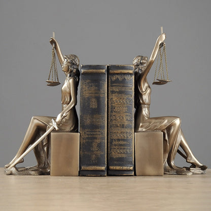 Serre-Livre-Bronze-Justice-Assise1serre-livres3256804603861162-1 pc