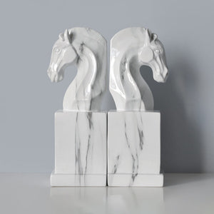 Serre-Livre-Chevaux-de-Lumiere4serre-livres3256804706772317-one pair white-China