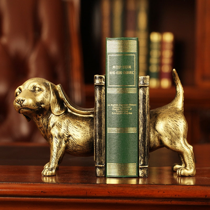 Serre-Livre-Chien-Teckel-Dore1serre-livres3256804113394776-A12