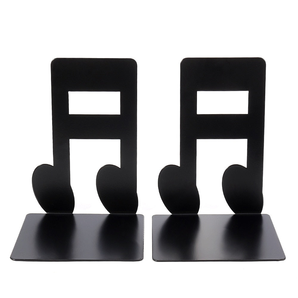Serre-Livre-Classique-Notes-de-Musique2serre-livres3256804479247932-B025-1 pair