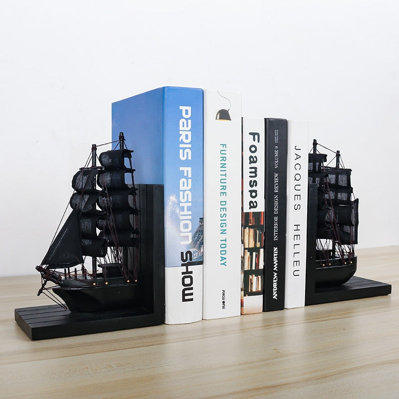 Serre-livres Bulldog Noir En Résine - AMADEUS - Objet Déco Adulte